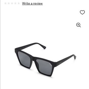 ISO QUAY Alright Black Sunglasses